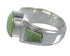 Sterling Silver Turquoise Southwest Ring Size 6-3/4 RX81102